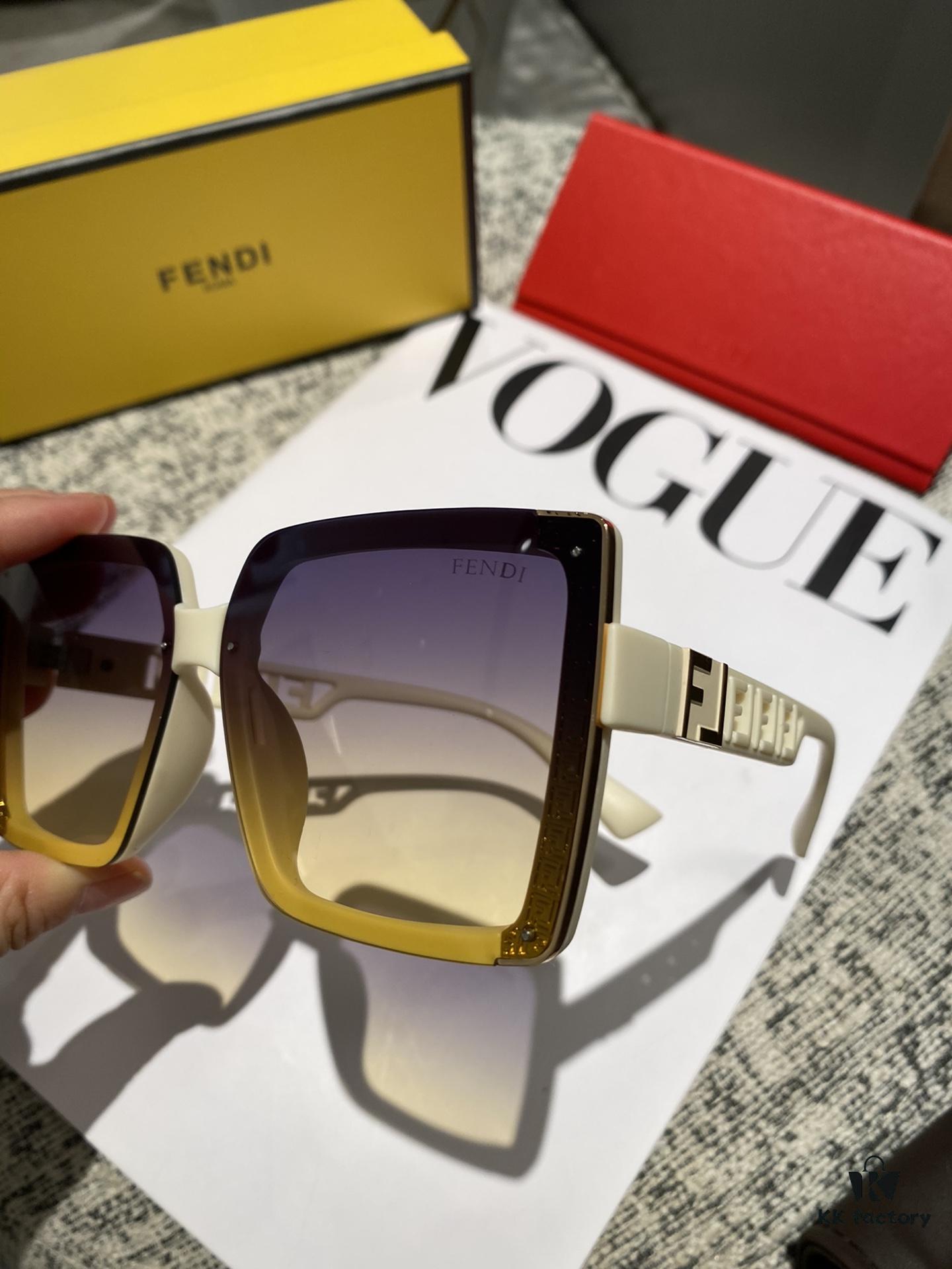 Fendi💌 Polarized Resin Sunglasses😎 New Style Chic Sun Glasses Reduce Glare, Block Harmful Radiation, Essential for Travel and Daily Wear🌸 Perfect for Driving 🧐 Brand Philosophy - Trends Come and Go, but Style Remains 🥳 3001 Eyewear