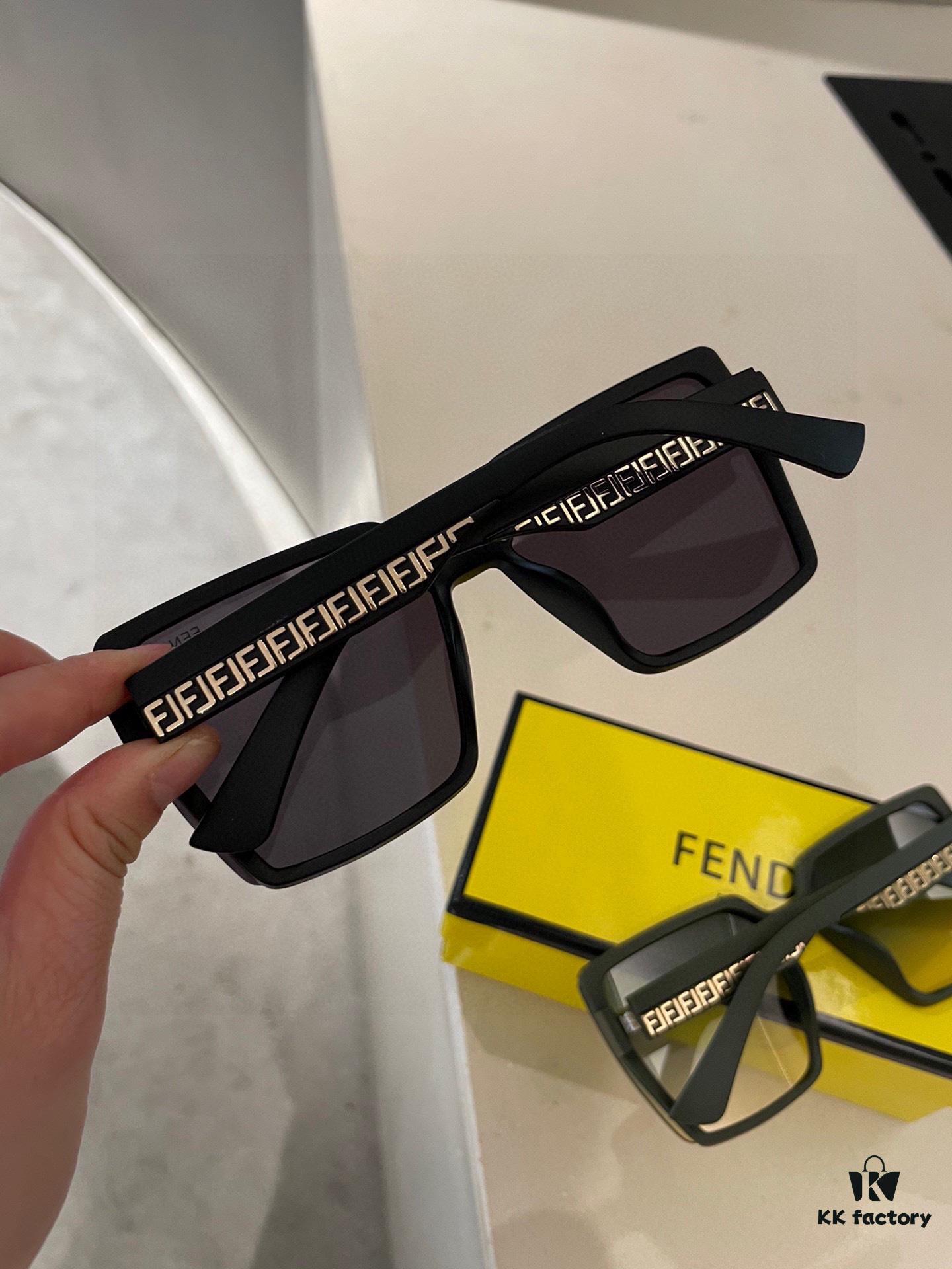 Fendi Postaloy Polarized Sunglasses 😎 New Style Chic Sun Glasses to Reduce Glare, Block Harmful Radiation, Perfect for Travel and Daily Wear 🌸 Ideal for Driving 🧐 Brand Philosophy - Trends Come and Go, but Style Remains 🥳