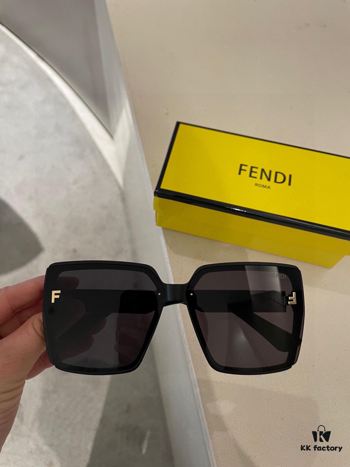 Fendi Postaloy Polarized Sunglasses 😎 New Style Chic Sun Glasses to Reduce Glare, Block Harmful Radiation, Perfect for Travel and Daily Wear 🌸 Ideal for Driving 🧐 Brand Philosophy - Trends Come and Go, but Style Remains 🥳