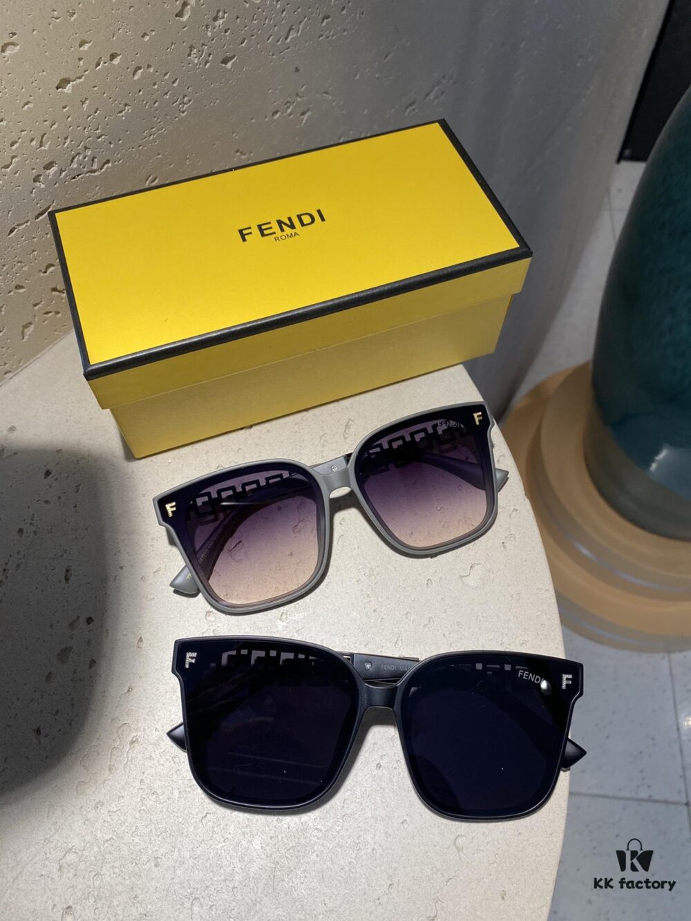 Fendi Polarized Metal Women's Sunglasses