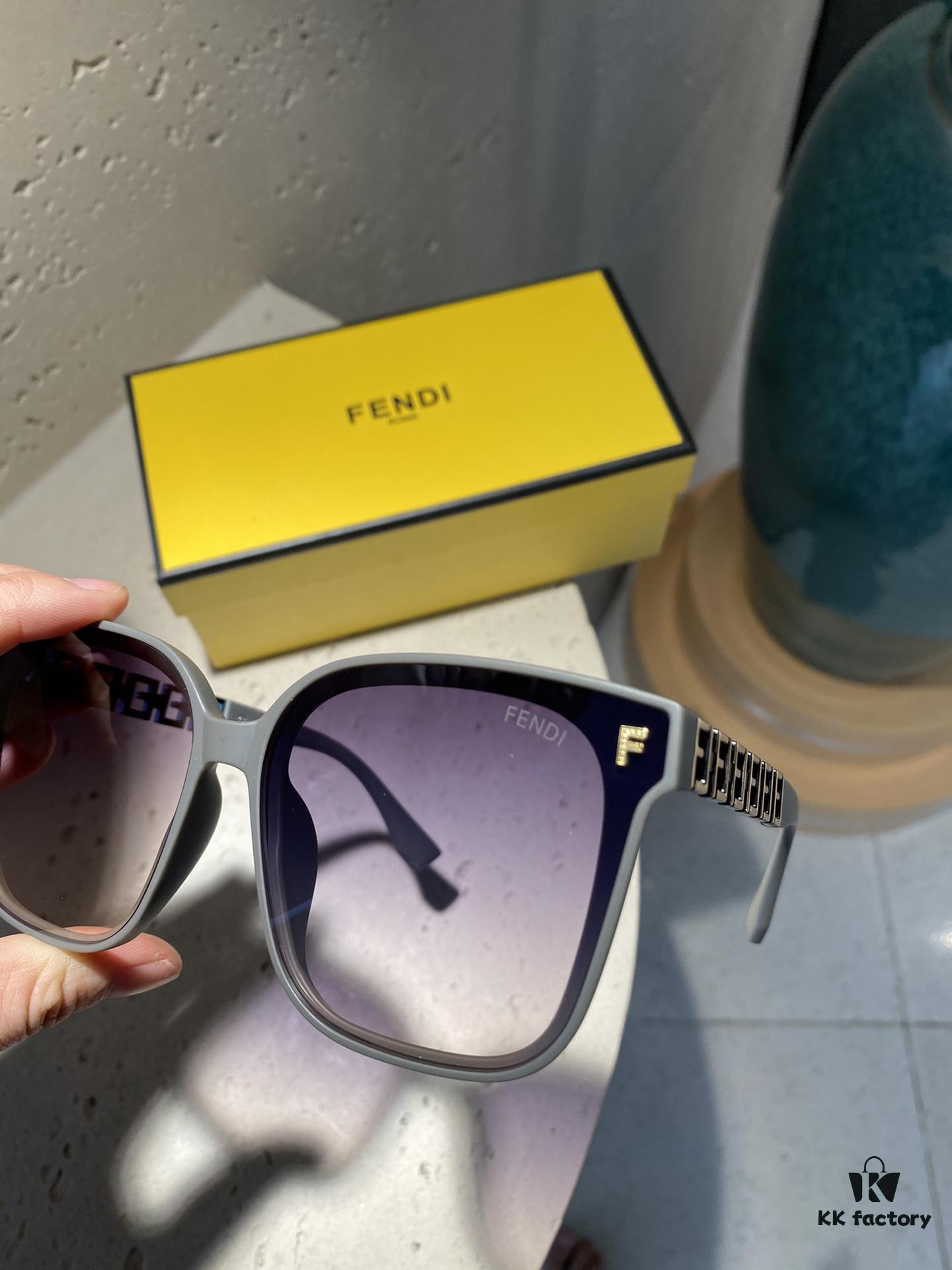 Fendi Polarized Metal Women's Sunglasses