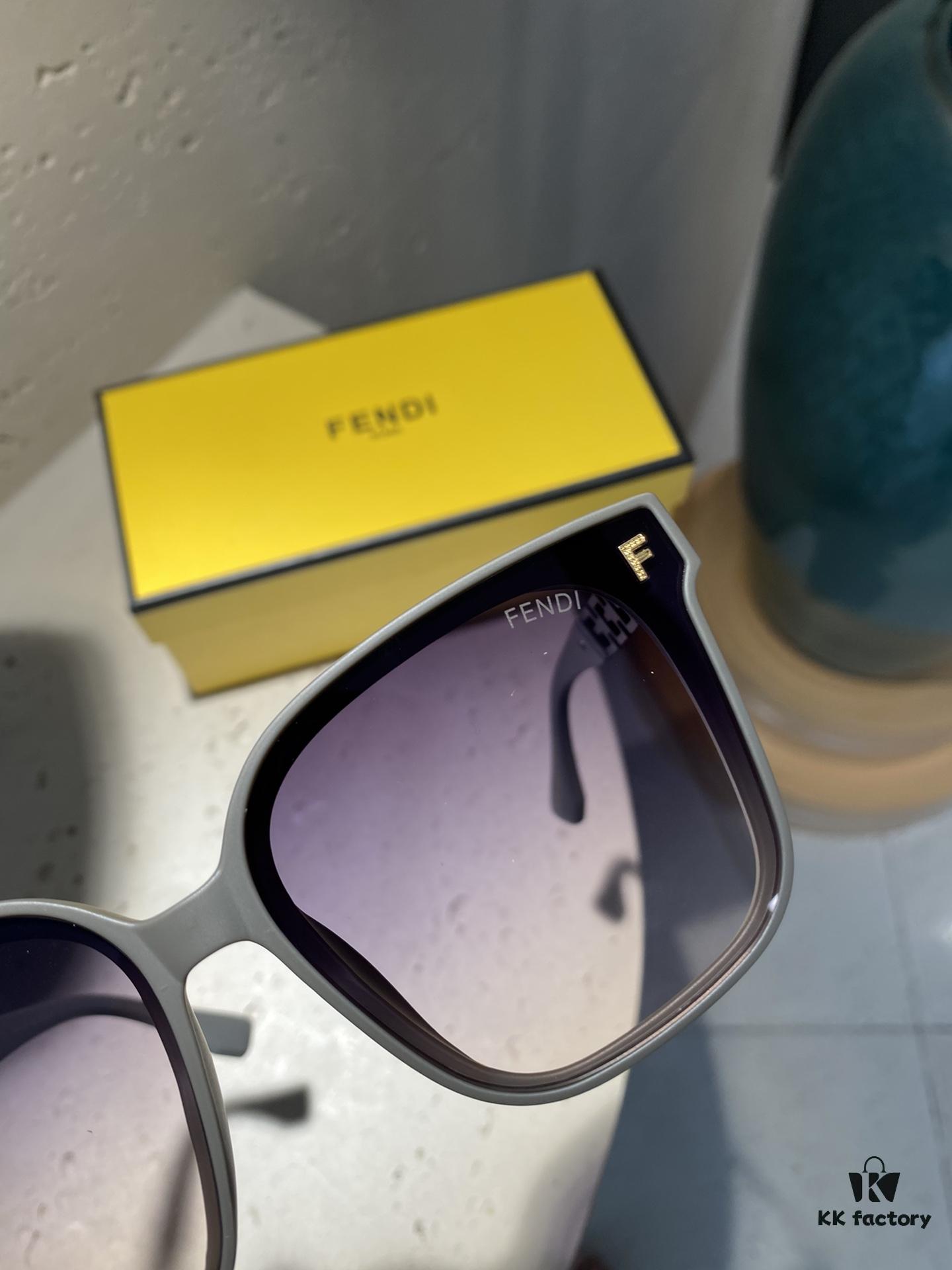 Fendi Polarized Metal Women's Sunglasses