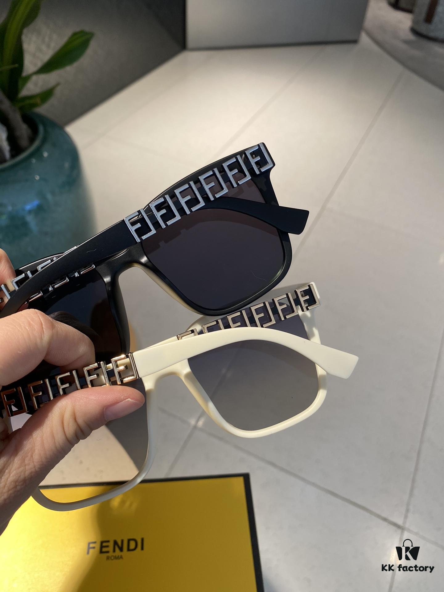 Fendi Polarized Metal Women's Sunglasses