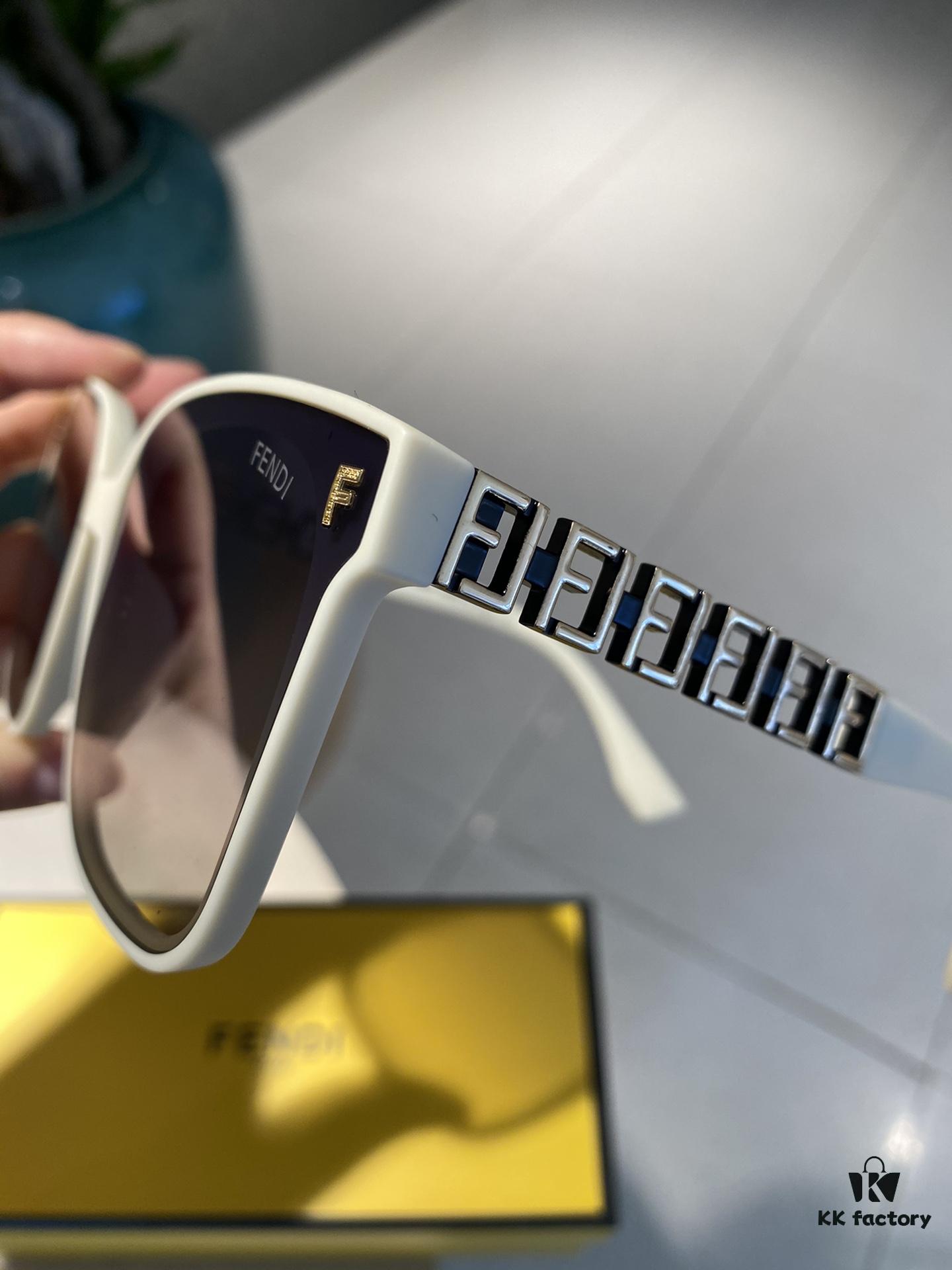 Fendi Polarized Metal Women's Sunglasses