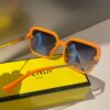 Fendi Women's Polarized Sunglasses 🕶️ Fashionable Face-Framing Luxury Style Trendy Design Recommended from Live Stream (6071)