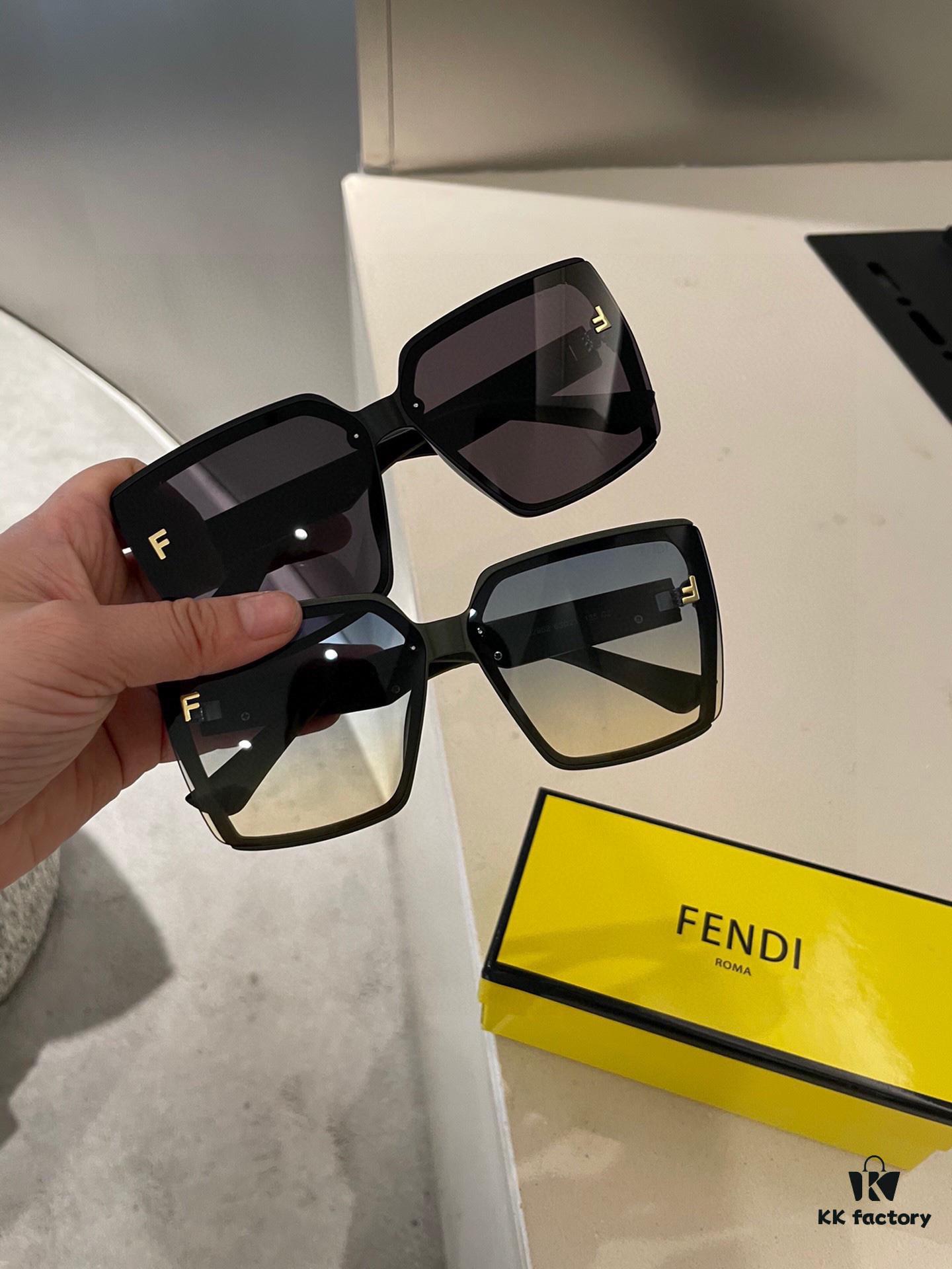 Fendi Postaloy Polarized Sunglasses 😎 New Stylish Chic Sun Glasses to Reduce Glare 🥰 Block Harmful and Radiative Light, Essential for Travel and Outfits 🌸 Suitable for Driving 🧐 Brand Philosophy - Trends Come and Go, Style Remains Forever 🥳