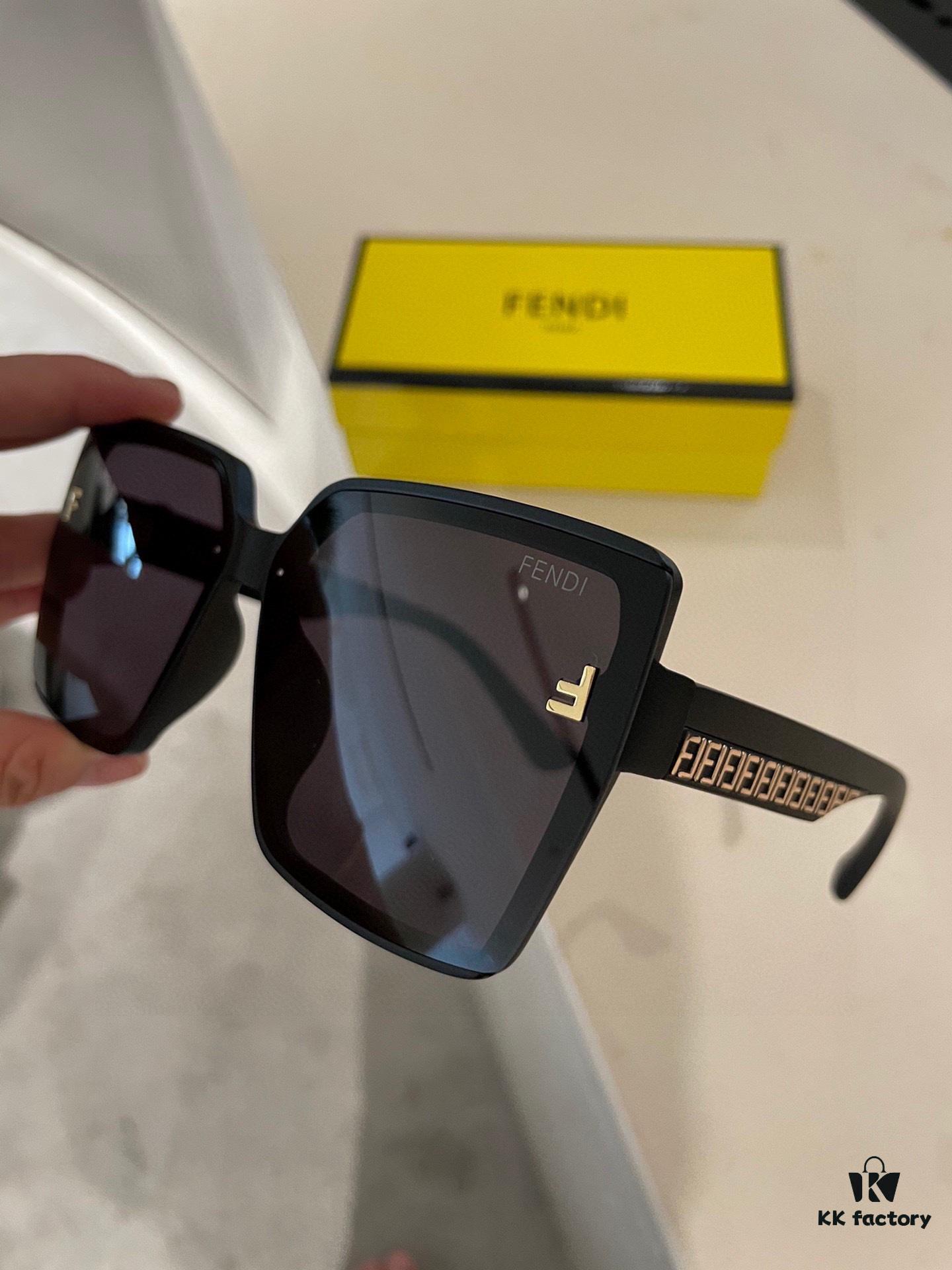 Fendi Postaloy Polarized Sunglasses 😎 New Stylish Chic Sun Glasses to Reduce Glare 🥰 Block Harmful and Radiative Light, Essential for Travel and Outfits 🌸 Suitable for Driving 🧐 Brand Philosophy - Trends Come and Go, Style Remains Forever 🥳
