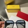 Fendi Women's Polarized Sunglasses 🕶️ Fashionable Face-Framing Designer Style, Trendy Look, Live Stream Recommended Model (6109) Eyewear