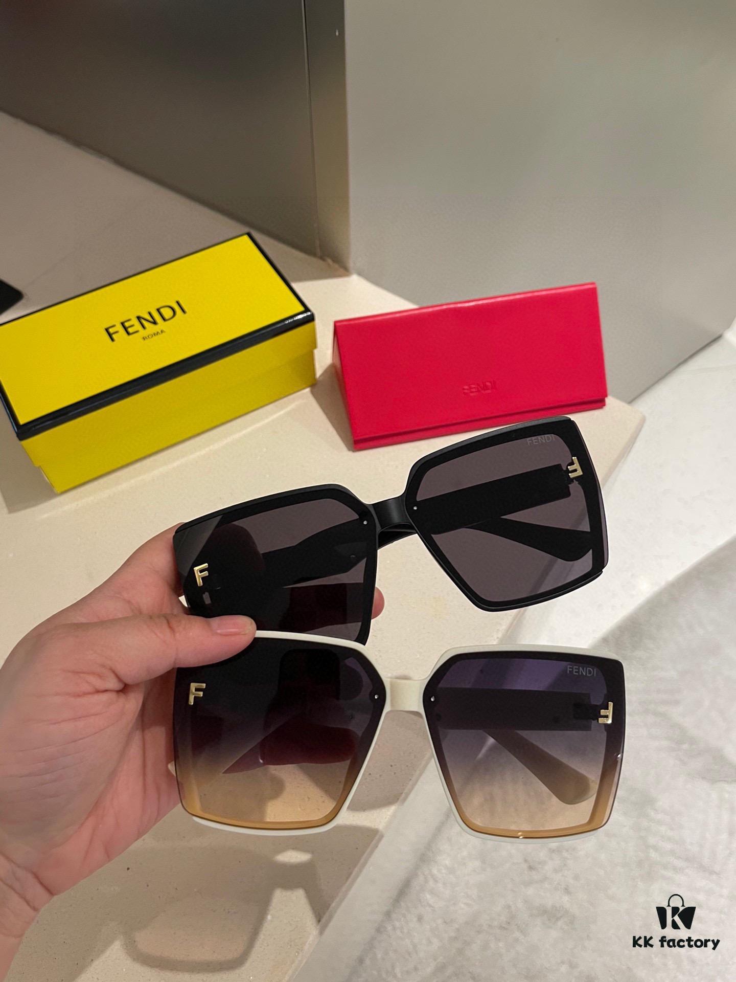 Fendi Postaloy Resin Polarized Sunglasses 😎 New Style Chic Sun Glasses to Reduce Glare 🥰 Block Harmful Light and Radiation 😊 Essential Fashion Accessory for Travel and Outfits 🌸 Also Suitable for Driving 🧐 Brand Philosophy - Trends Come and Go, but Style Remains Forever 🥳