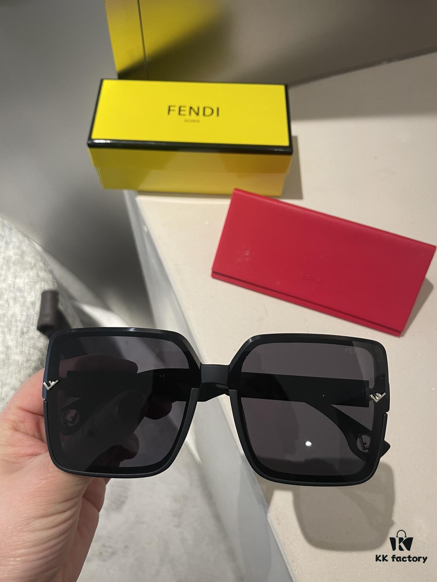 Fendi💌Polaroid Resin Polarized Sunglasses😎New Fashion Chic Sunglasses to Reduce Glare🥰Block Harmful and Radiation Rays😊Essential for Travel, Outfits, and Driving🧐Brand Philosophy - Trends Come and Go, but Style Remains Eternal🥳6115 Eyewear Sunglasses