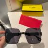 Fendi Postaloy Resin Polarized Sunglasses 😎 New Style Chanel-Style Sunglasses Reduce Glare, Block Harmful Radiation 🥰 Essential for Travel and Styling 🌸 Suitable for Driving 🧐 Brand Philosophy - Trends Come and Go, but Style Remains 🥳 6112 Eyewear Sunglasses