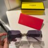 Fendi Postaloy Resin Polarized Sunglasses 😎 New Style Chanel-Style Sunglasses Reduce Glare, Block Harmful Radiation 🥰 Essential for Travel and Styling 🌸 Suitable for Driving 🧐 Brand Philosophy - Trends Come and Go, but Style Remains 🥳 6112 Eyewear Sunglasses