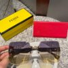 Fendi Postaloy Resin Polarized Sunglasses 😎 New Style Chic Sun Glasses Reduce Glare, Block Harmful Radiation 🥰 Essential for Travel and Outfit Pairing 🌸 Suitable for Driving 🧐 Brand Philosophy - Trends Come and Go, but Style Remains 🥳 6112 Eyewear Sunglasses