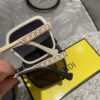 Fendi Women's Polarized Sunglasses 🕶️ Fashionable Face-Framing Luxury Style Trendy Look Live Stream Recommended Model (6071)