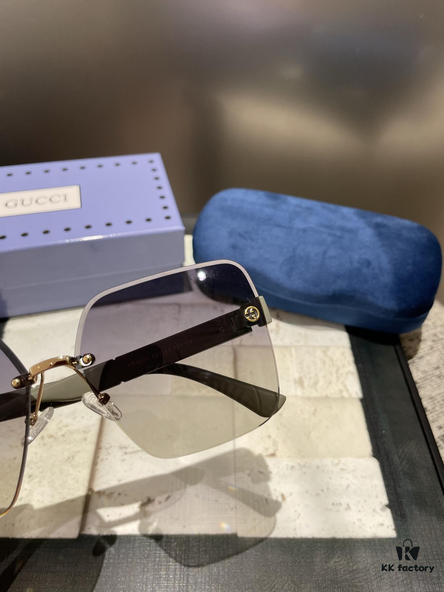 Gucci Polarized Metal Women's Sunglasses