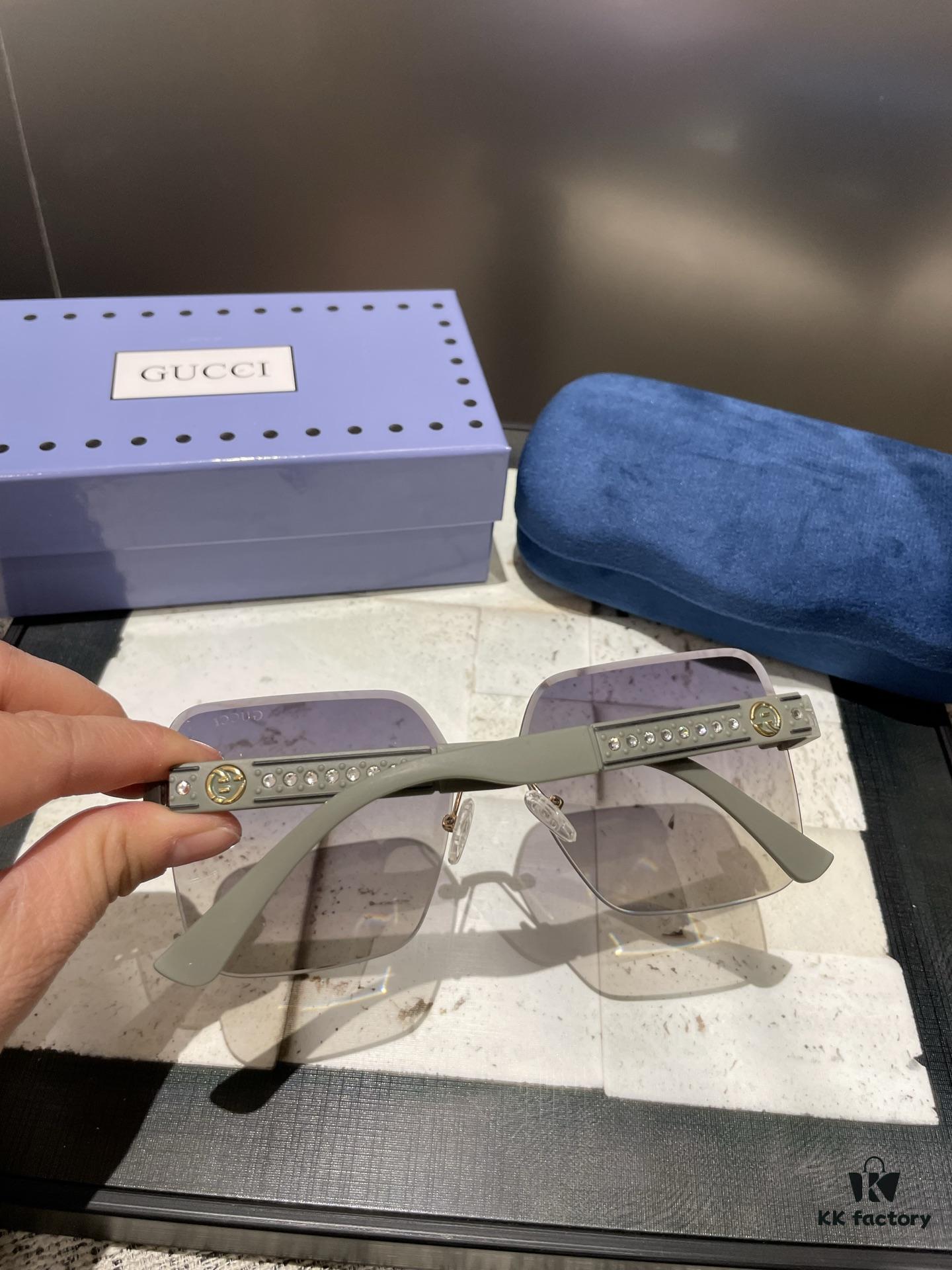 Gucci Polarized Metal Women's Sunglasses