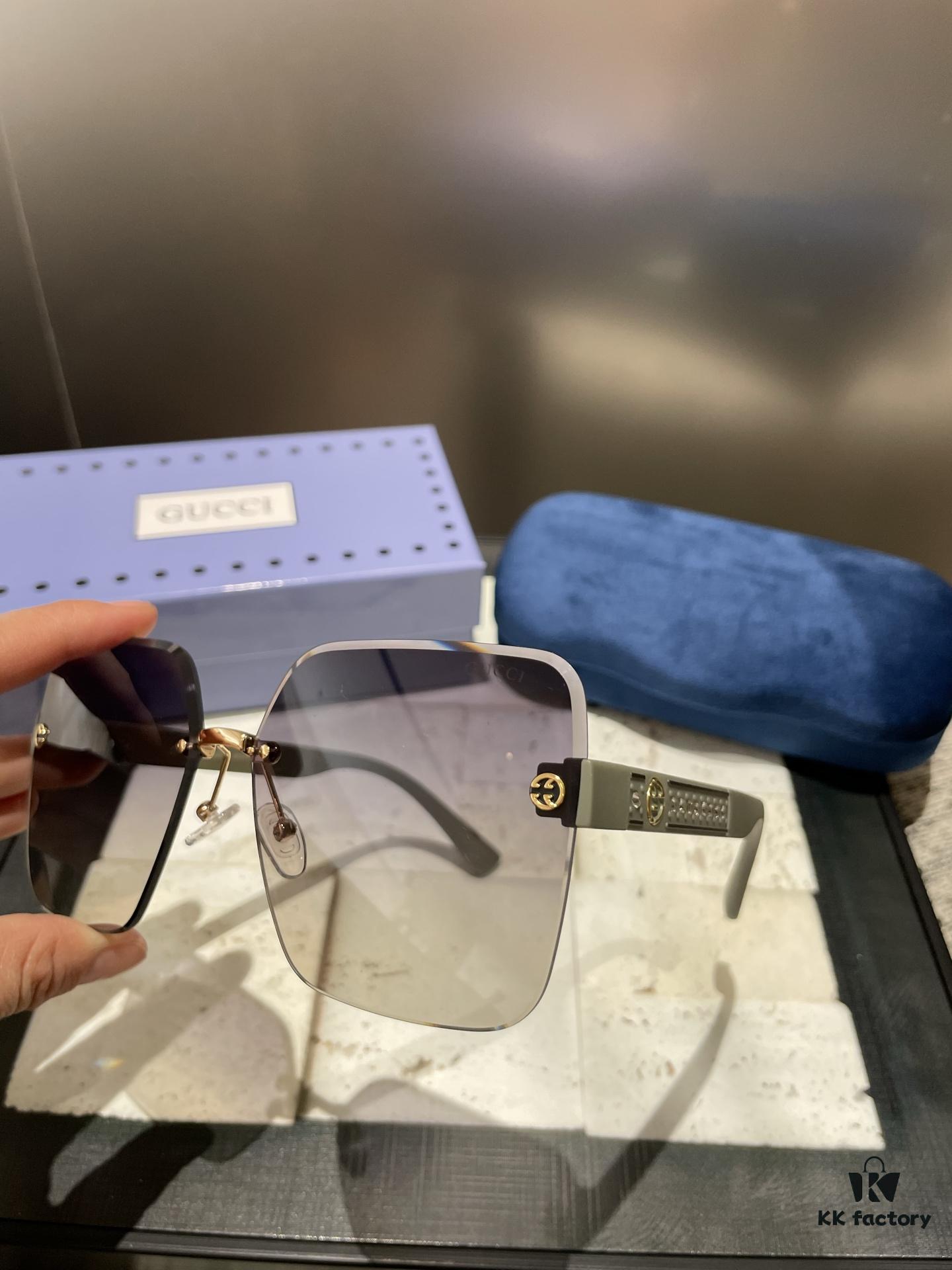 Gucci Polarized Metal Women's Sunglasses