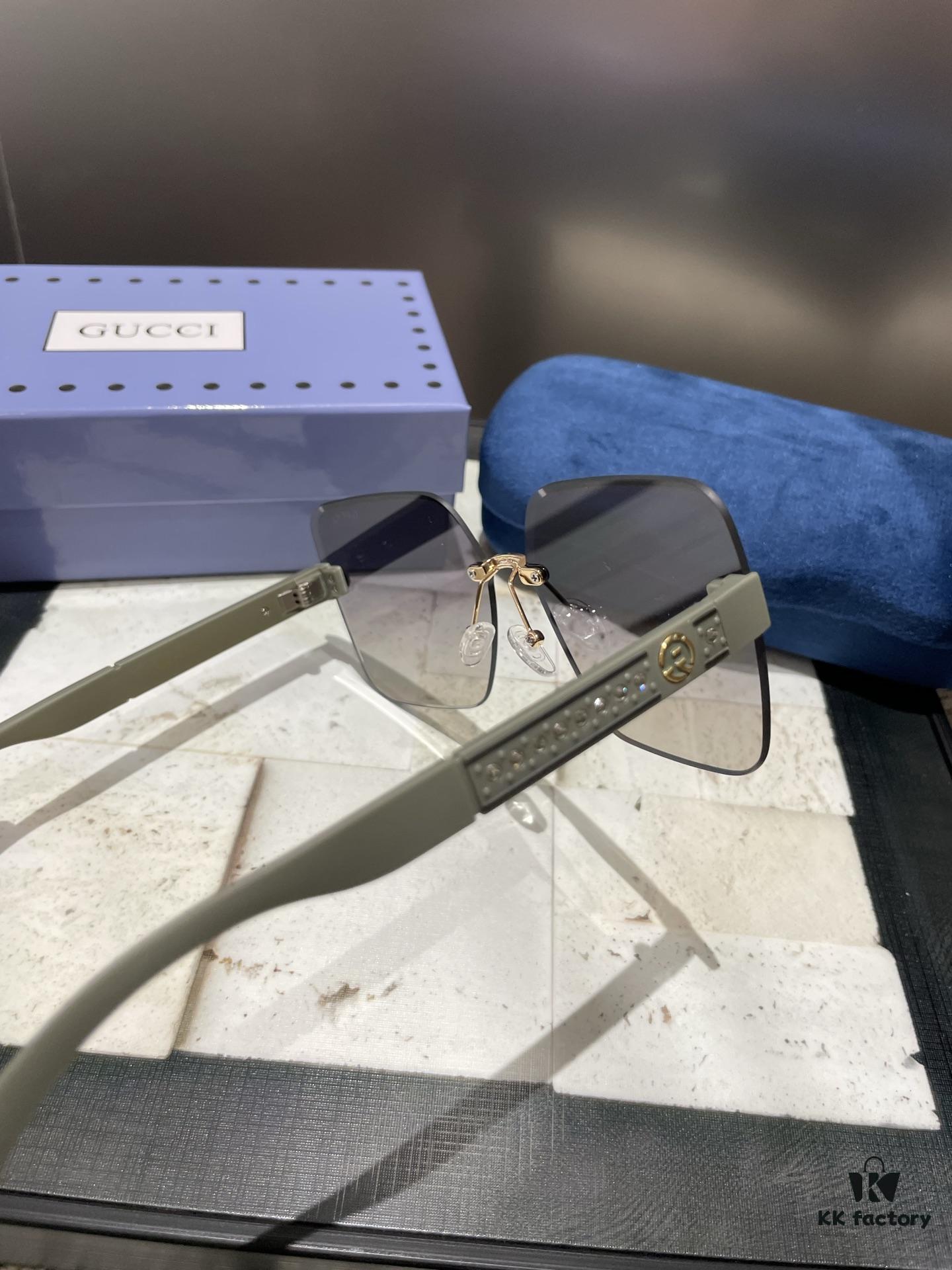 Gucci Polarized Metal Women's Sunglasses