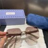 Gucci Polarized Metal Women's Sunglasses