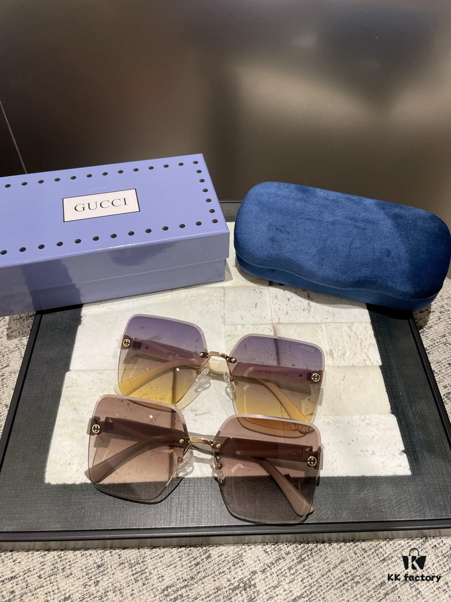 Gucci Polarized Metal Women's Sunglasses