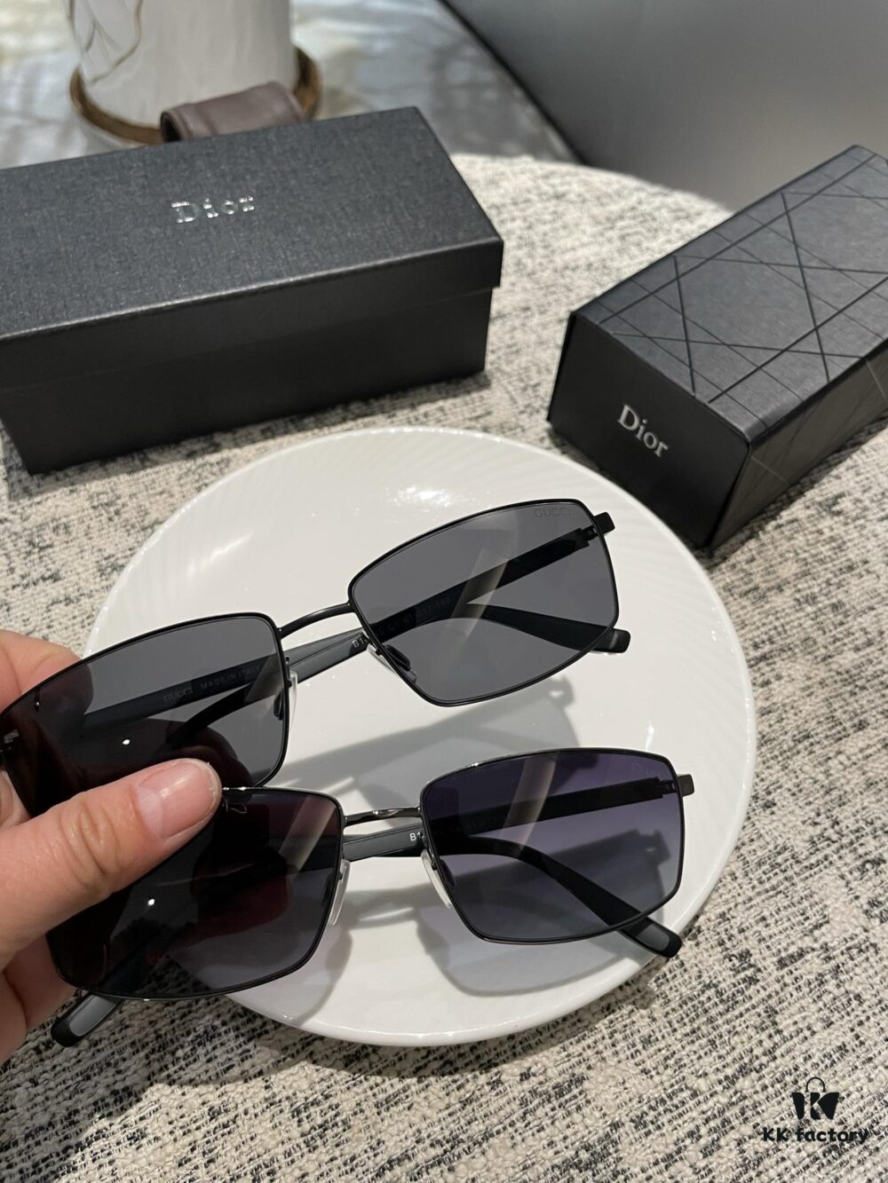High-Quality Dior Men's Polarized Sunglasses