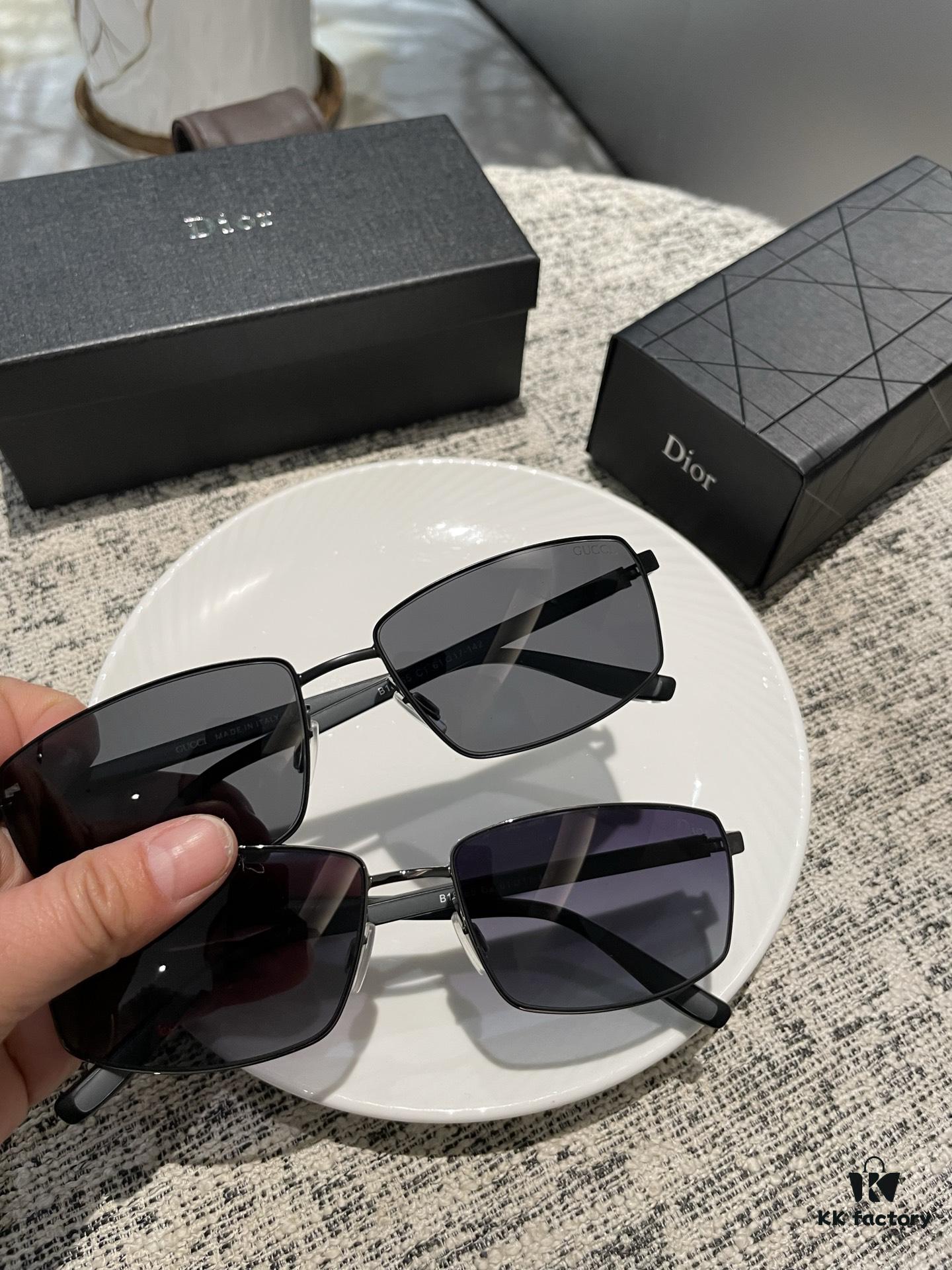 High-Quality Dior Men's Polarized Sunglasses