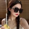 Dior Polarized Resin Sunglasses, New Small Chic Style, Reduces Glare, Blocks Harmful Radiation, Essential for Travel and Daily Wear