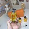 Louis Vuitton Travel Set of 4 Mini Perfumes 30ml×4 with Spray Heads, Including: Rose des Vents, L'Immensité, Sur la Route, Briller