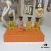 Louis Vuitton Travel Set of 4 Mini Perfumes 30ml×4 with Spray Heads, Including: Rose des Vents, L'Immensité, Sur la Route, Briller
