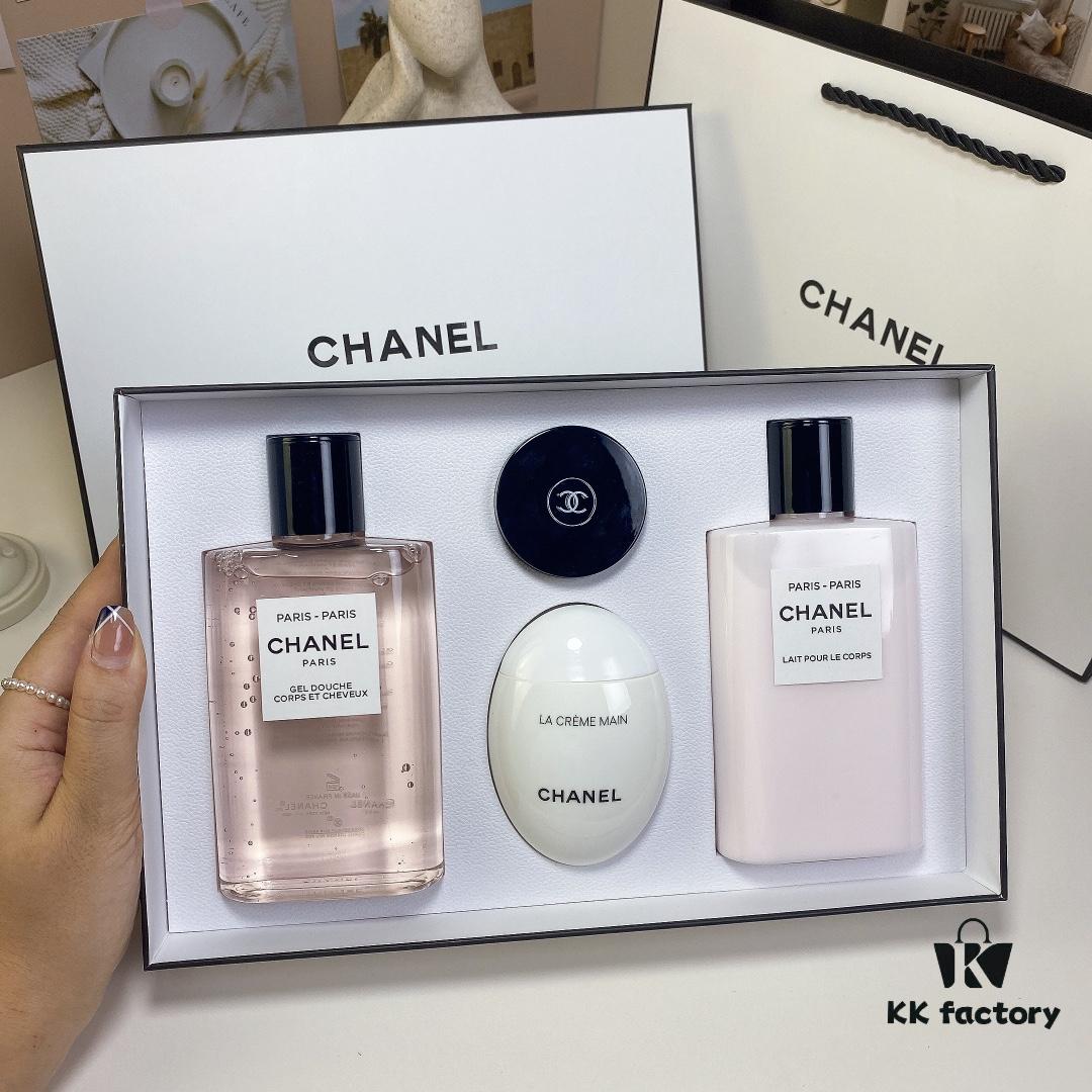 Chanel Chance Eau de Toilette Body Care Set – 4-Piece Full-Body Fragrance Collection