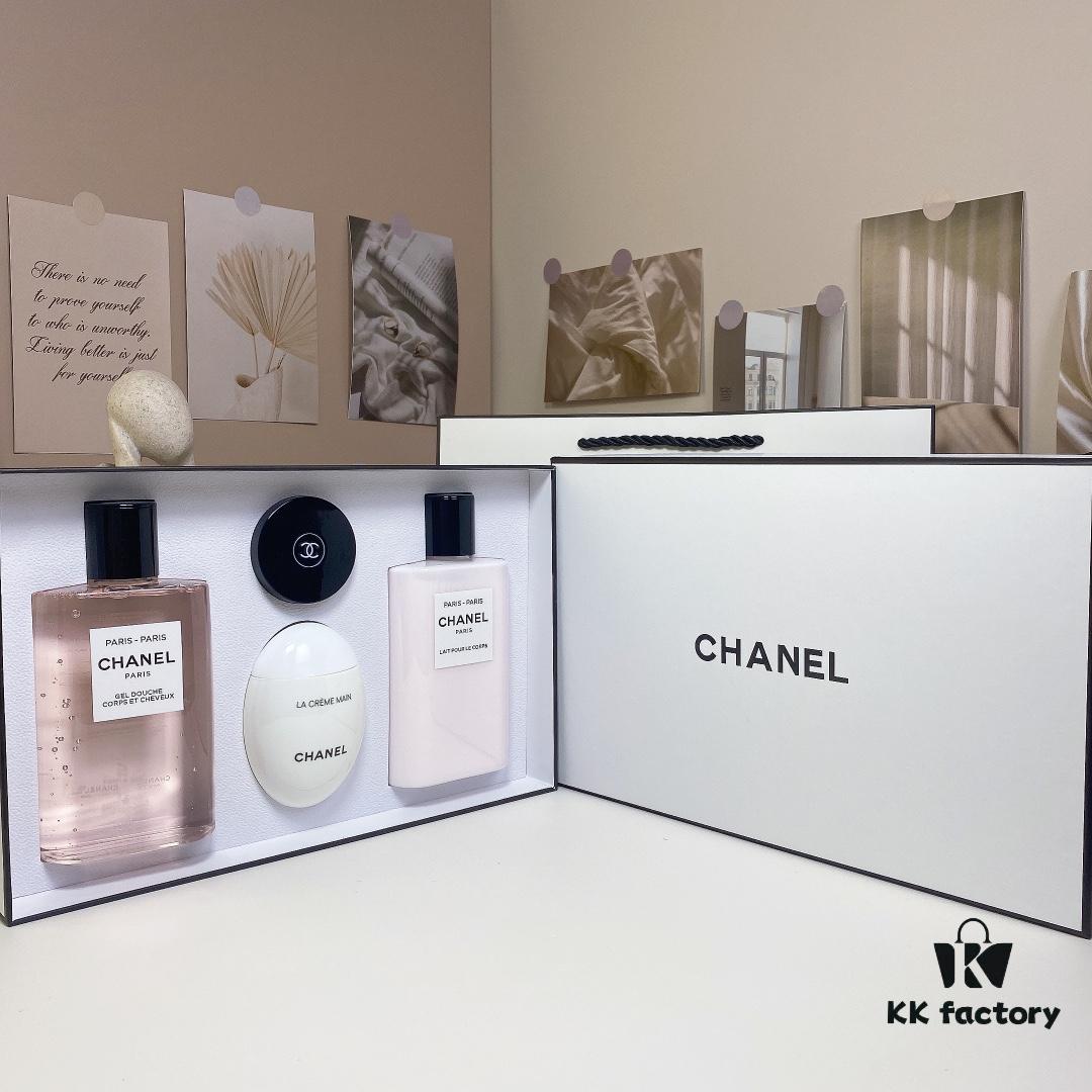 Chanel Chance Eau de Toilette Body Care Set – 4-Piece Full-Body Fragrance Collection