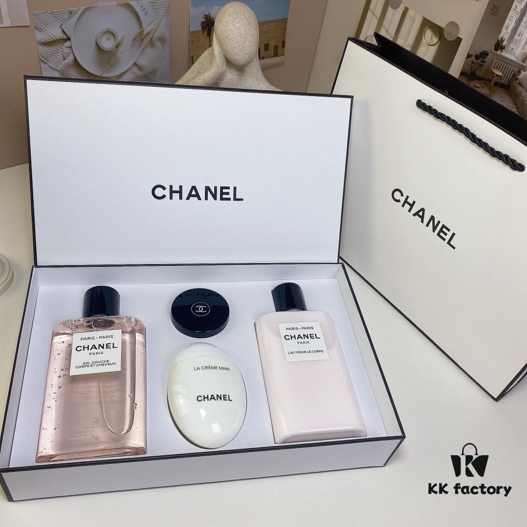 Chanel Chance Eau de Toilette Body Care Set – 4-Piece Full-Body Fragrance Collection