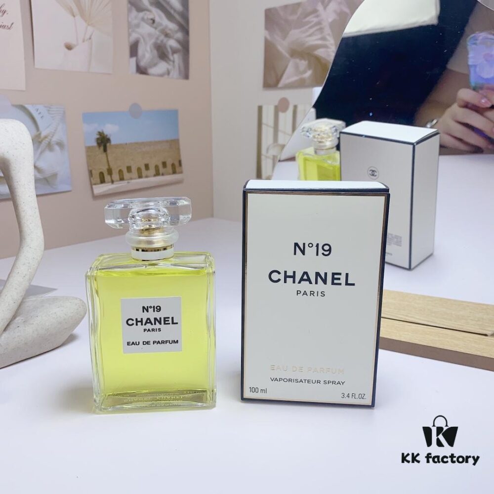 Free Shipping Chanel No.19 Classic Elegant Eau de Toilette 100ml