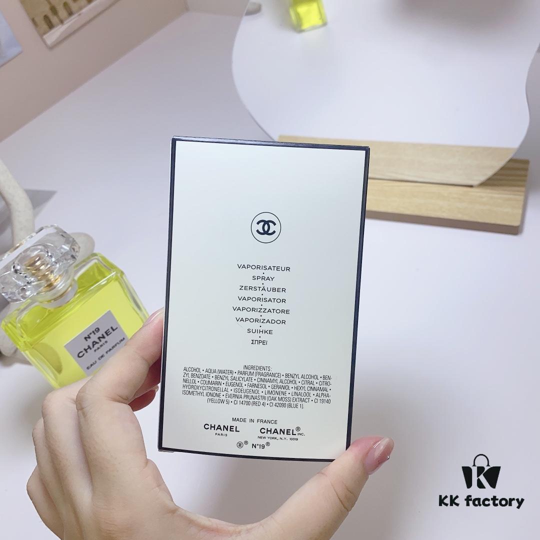 Free Shipping Chanel No.19 Classic Elegant Eau de Toilette 100ml