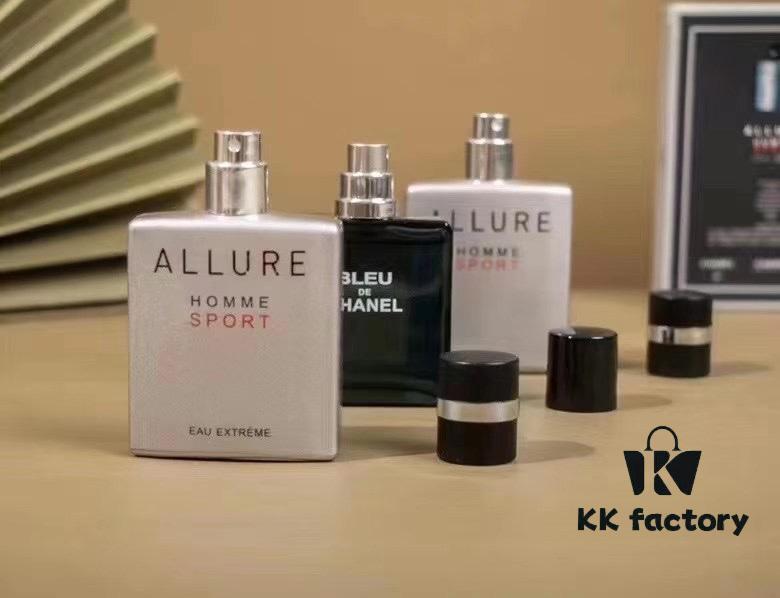 CHANEL Chanel Men's Perfume Set of 3 * 25ml, Classic Trio – A Collection of Three Distinct Fragrances: Bleu Eau de Toilette, Allure Sport, and Allure Sport Cologne