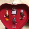 Dior Perfume Sample Set of 5ml, Four-Piece Gift Box in Heart Shape