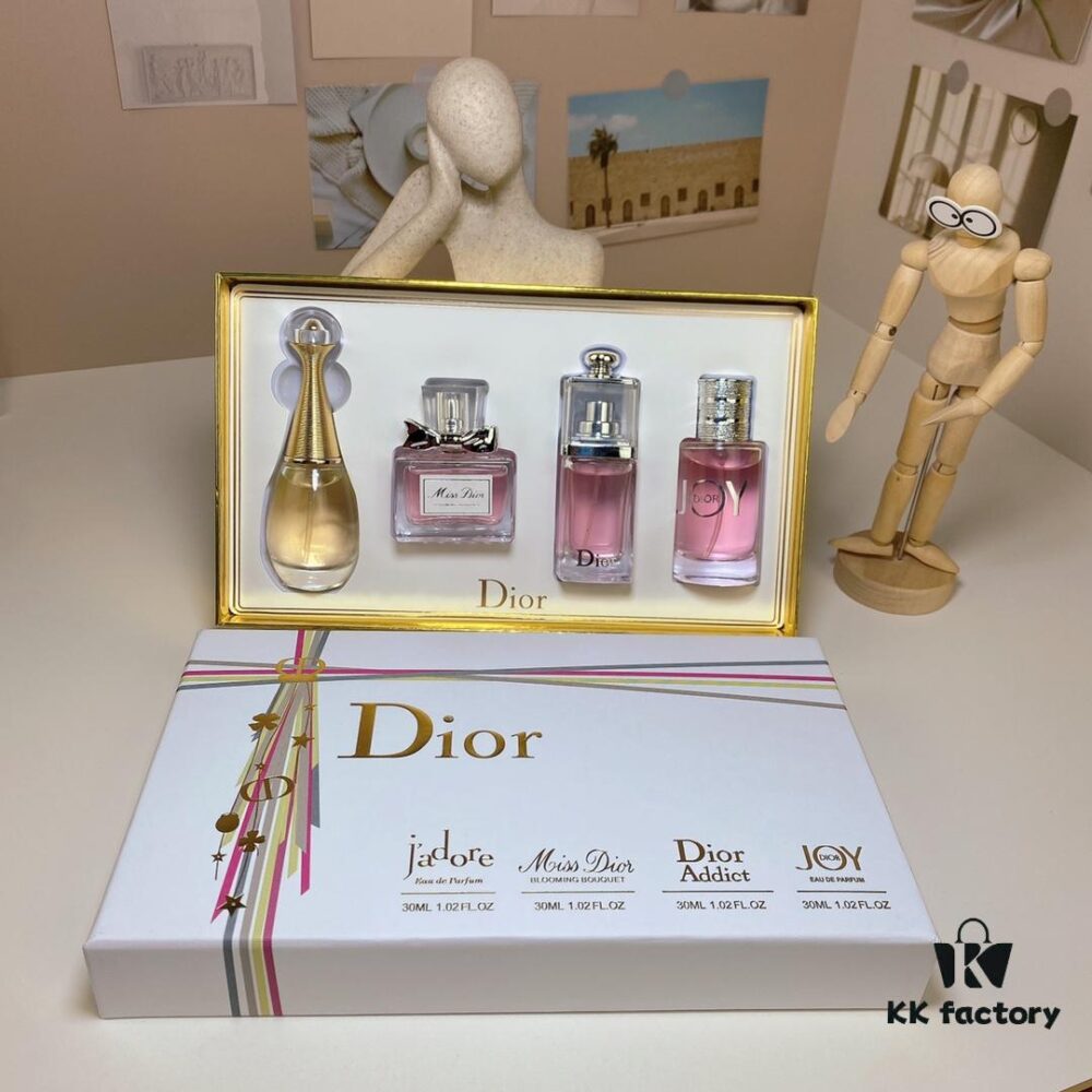 Dior Perfume Mini Gift Set 4-Piece 30ml×4