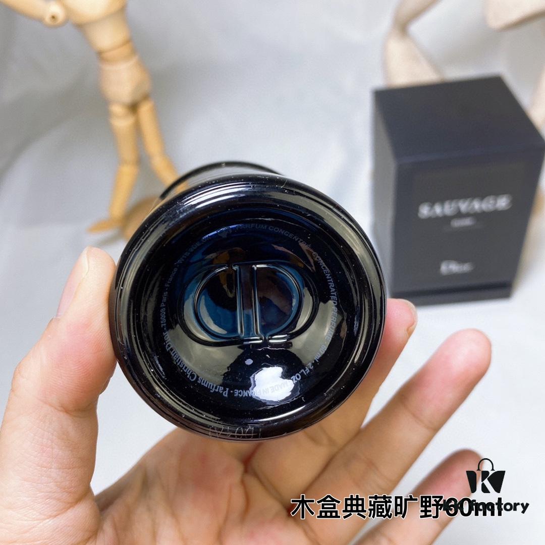 Free Shipping Dior Wooden Box Limited Sauvage Perfume 60ml