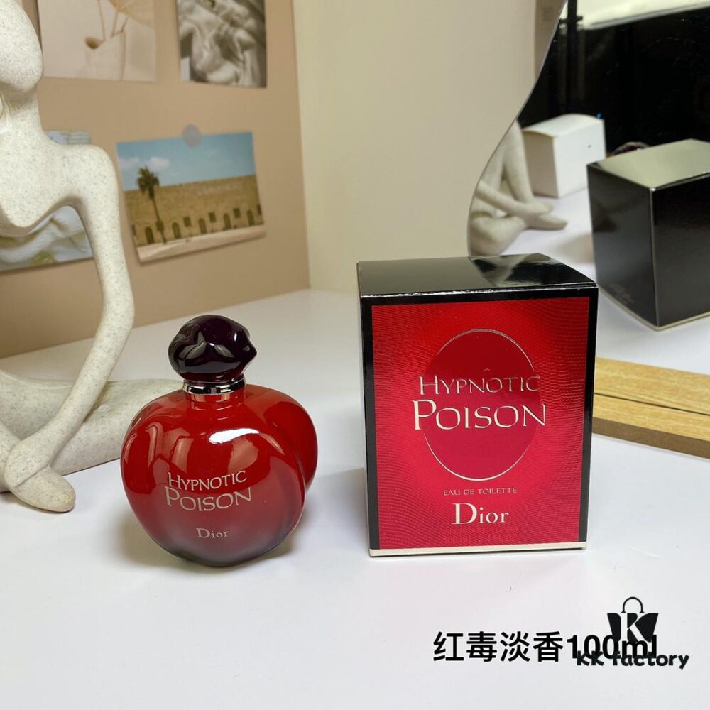 Free Shipping Dior Hypnotic Poison / Red Poison Eau de Toilette 100ml