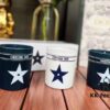 New Dior Mini Perfumed Candle Set of 3, Featuring the Iconic Star Pattern