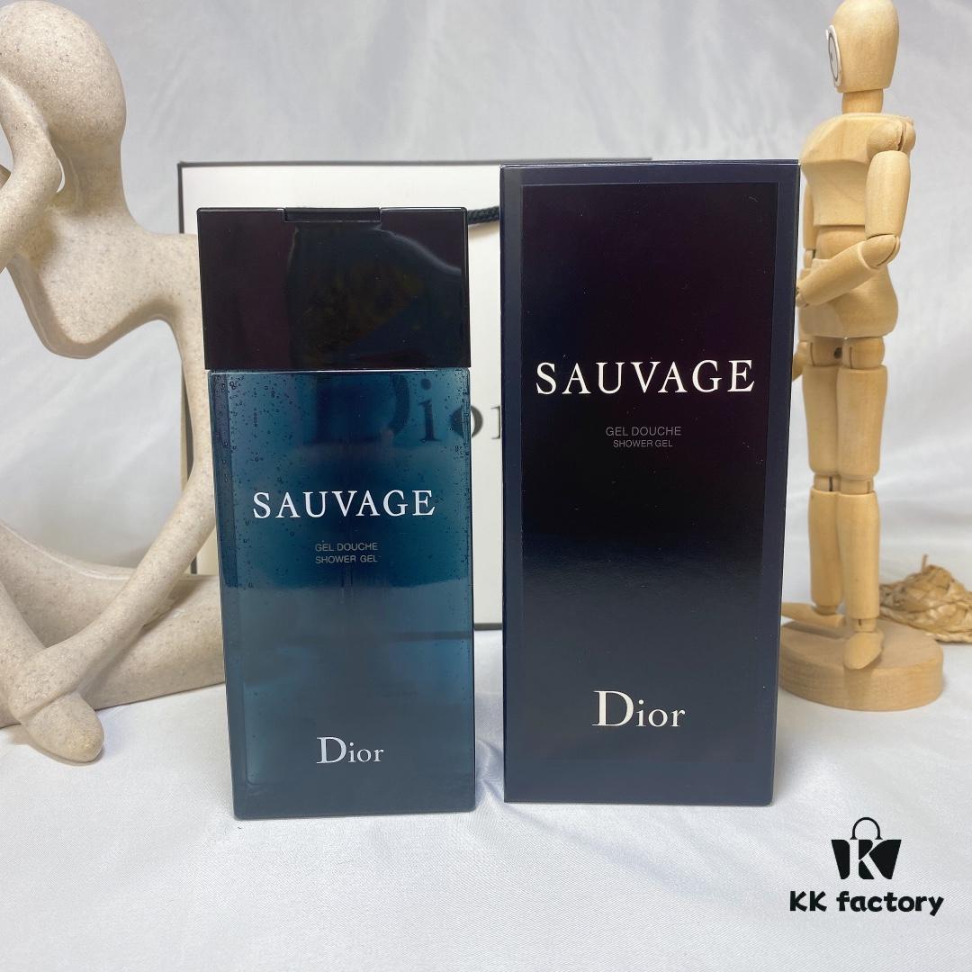 Dior Sauvage Men's Fragrance Shower Gel 200ML Refreshing and Moisturizing