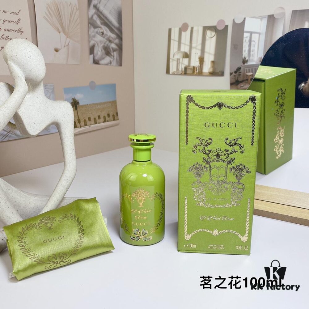 New Fragrance Gucci The Alchemist's Garden A Floral Verse Women's Eau de Parfum with Green Notes, Jasmine and White Musk 100ml