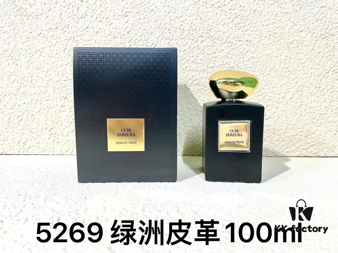 Armani 100 Oasis Leather, 100 Oriental Amber, 100 Noir Leather, 100 Arabian Rose