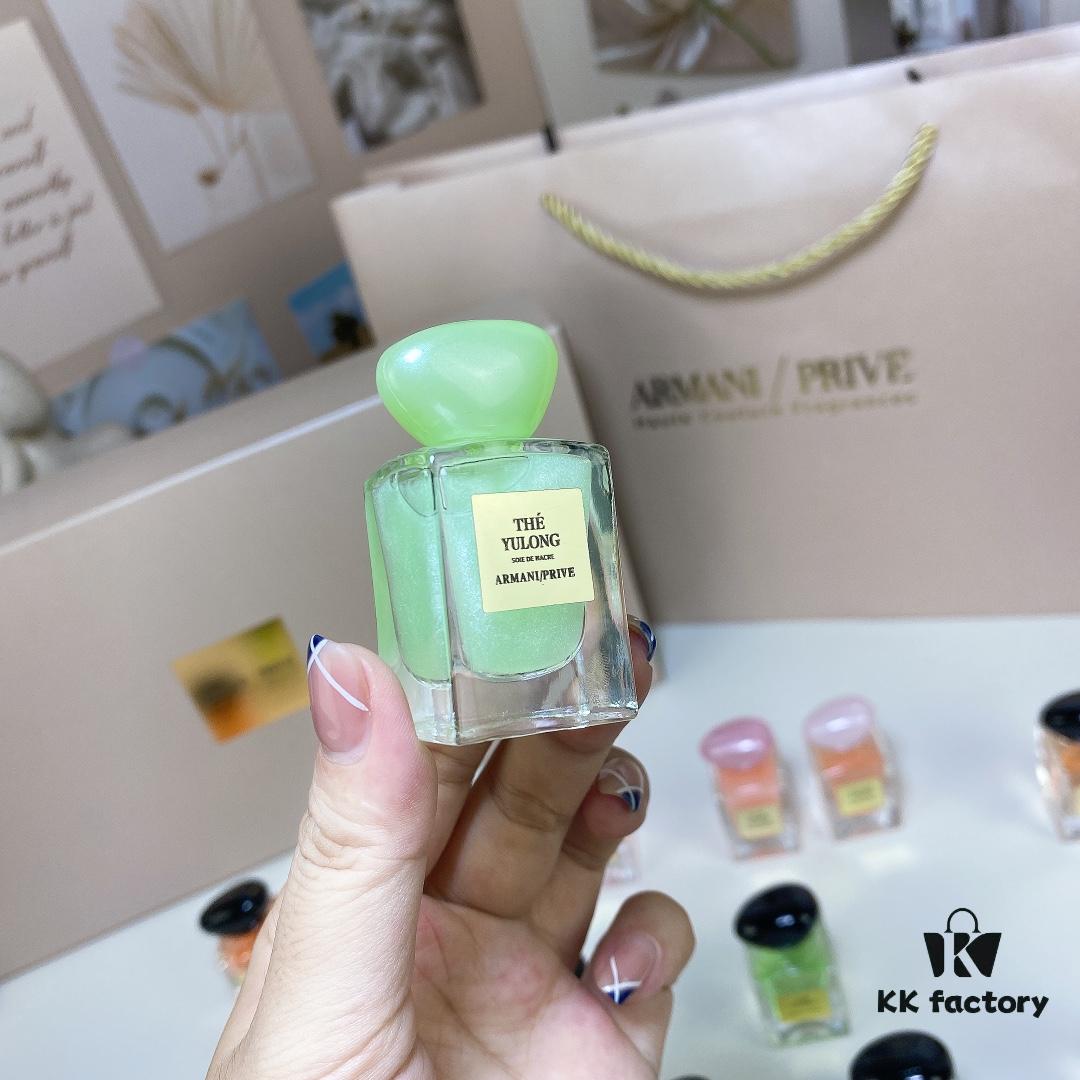 Free Shipping Q-Format Armani Haute Couture Perfume Collection 14-Piece Set with Retail Tote Bag