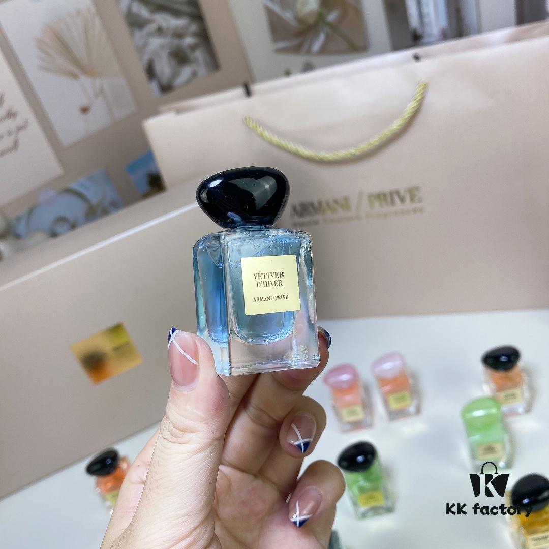 Free Shipping Q-Format Armani Haute Couture Perfume Collection 14-Piece Set with Retail Tote Bag