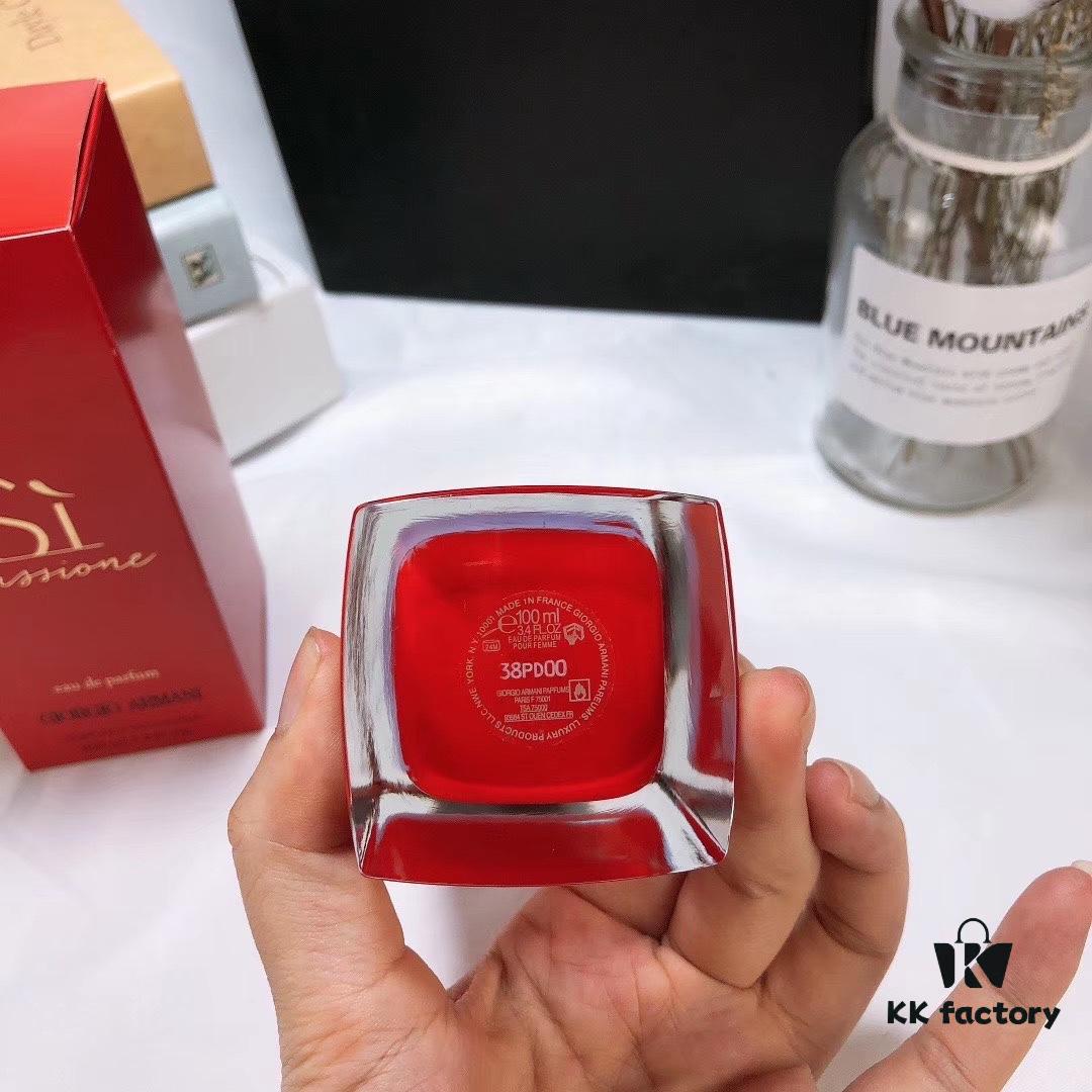 Free Shipping Armani Si Passione Red Limited Edition Perfume 2018 New EDP Intense Fragrance 100ml