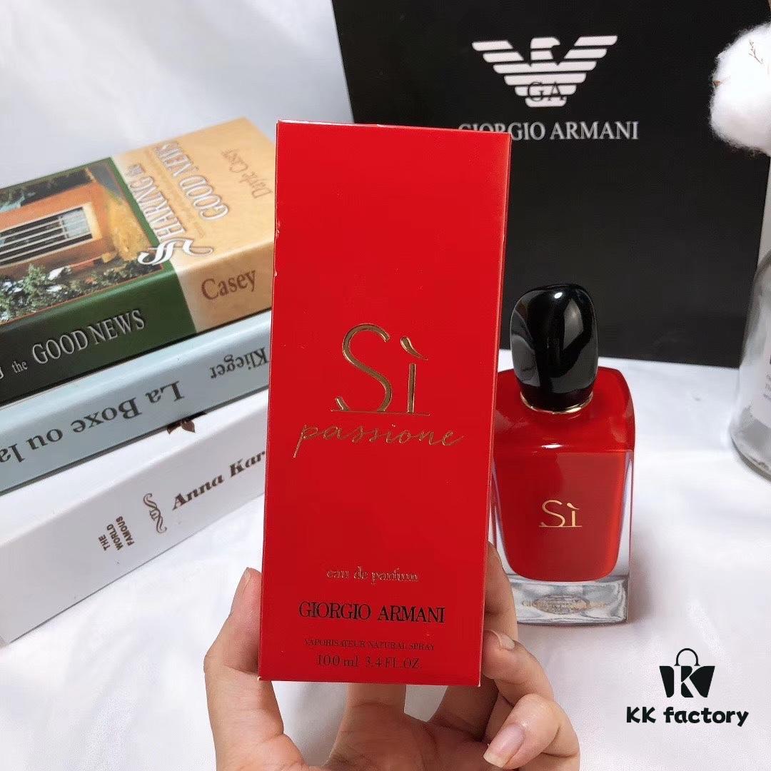 Free Shipping Armani Si Passione Red Limited Edition Perfume 2018 New EDP Intense Fragrance 100ml