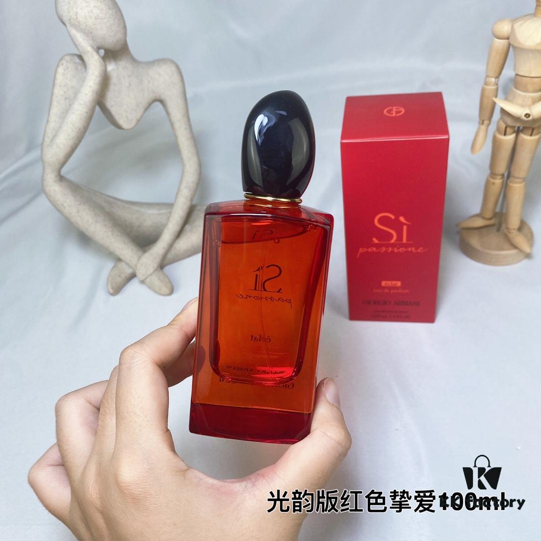 ARMANI Si Passione Eclat De Parfum Red Love Edition Women's Perfume 100ML 2022 New Arrival