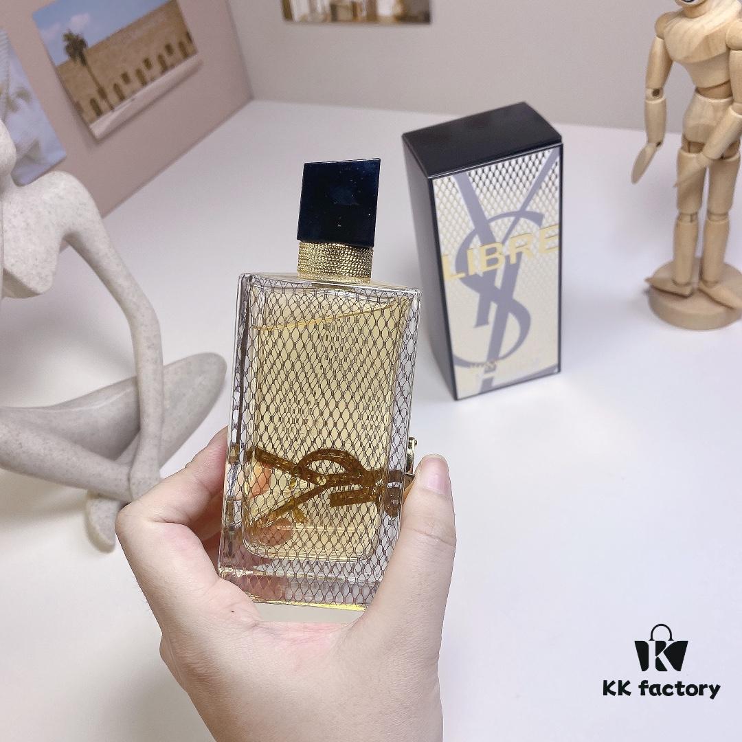 Free Shipping YSL Saint Laurent 2024 Christmas Limited Edition Gilded Lace Version Libre Eau de Parfum 90ml