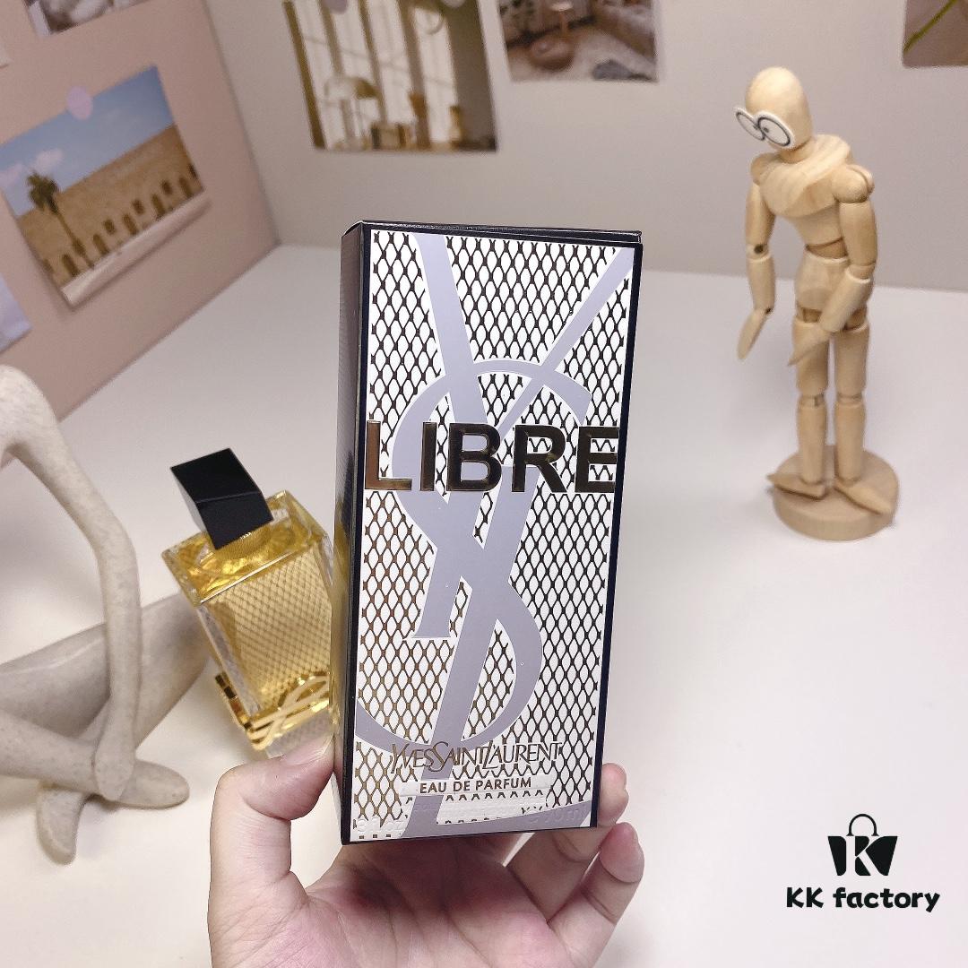 Free Shipping YSL Saint Laurent 2024 Christmas Limited Edition Gilded Lace Version Libre Eau de Parfum 90ml
